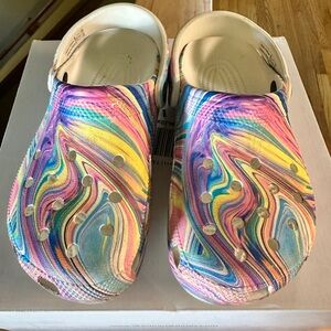 Classic Crocs Tye Dye
